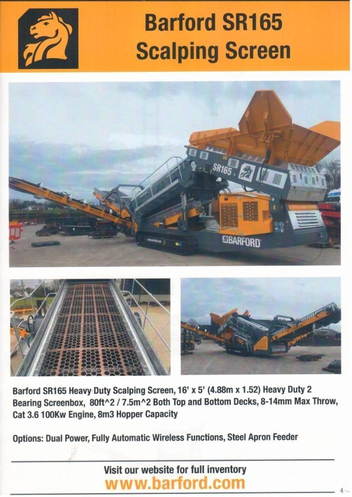 Barford SR165 Sieb- und Brechanlagen