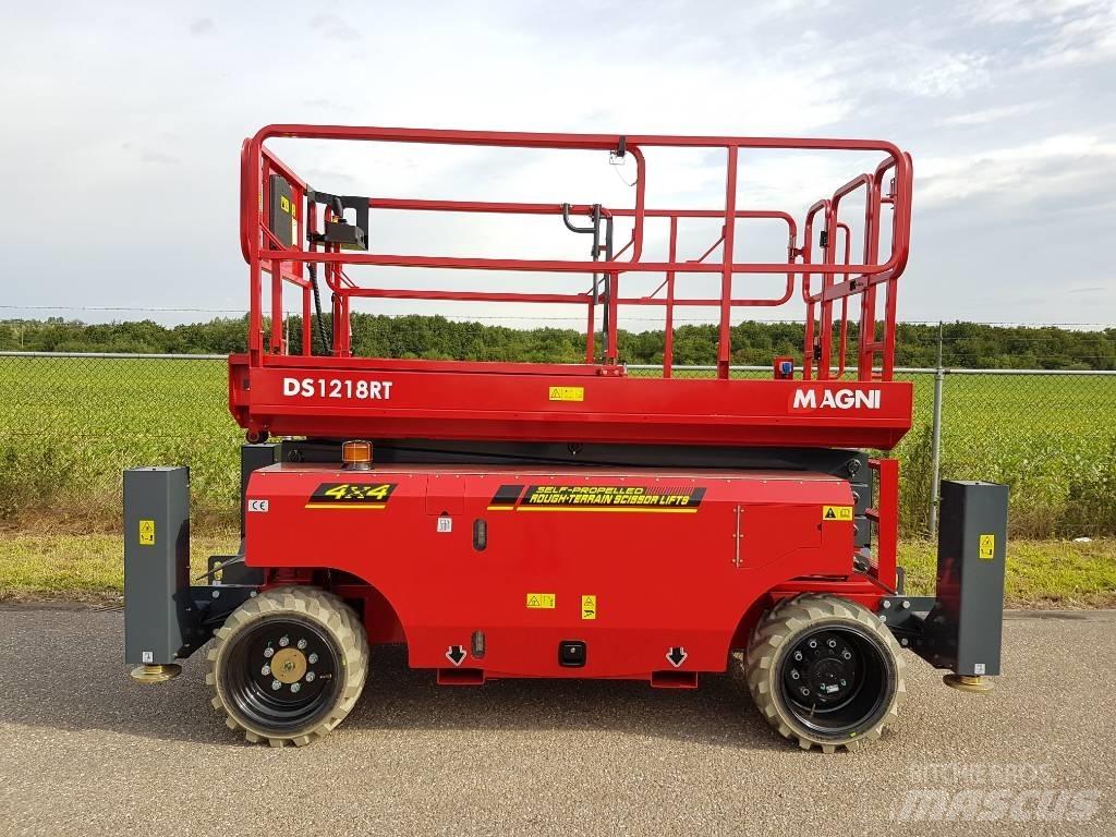 Magni DS 1218 RT Scheren-Arbeitsbühnen