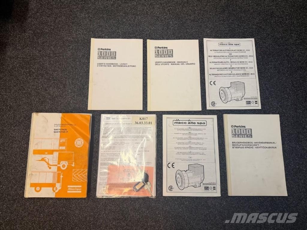 Atlas Copco QAS 78 Diesel Generatoren