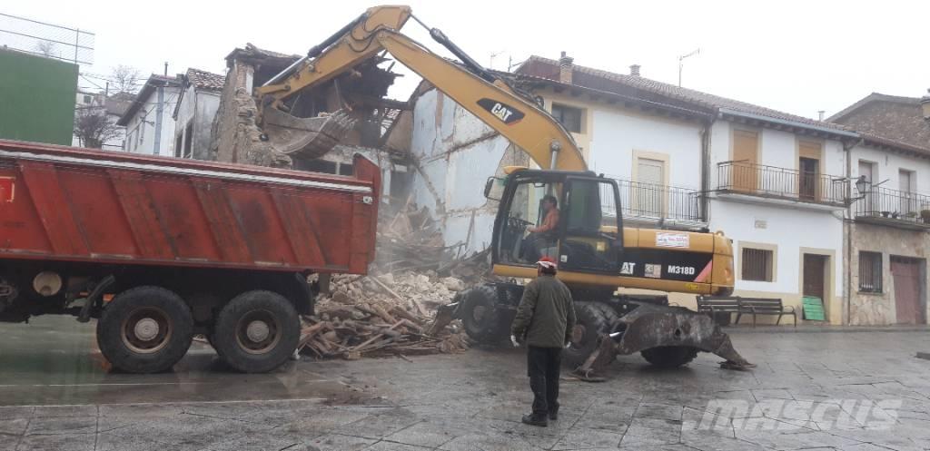 CAT M318d Mobilbagger