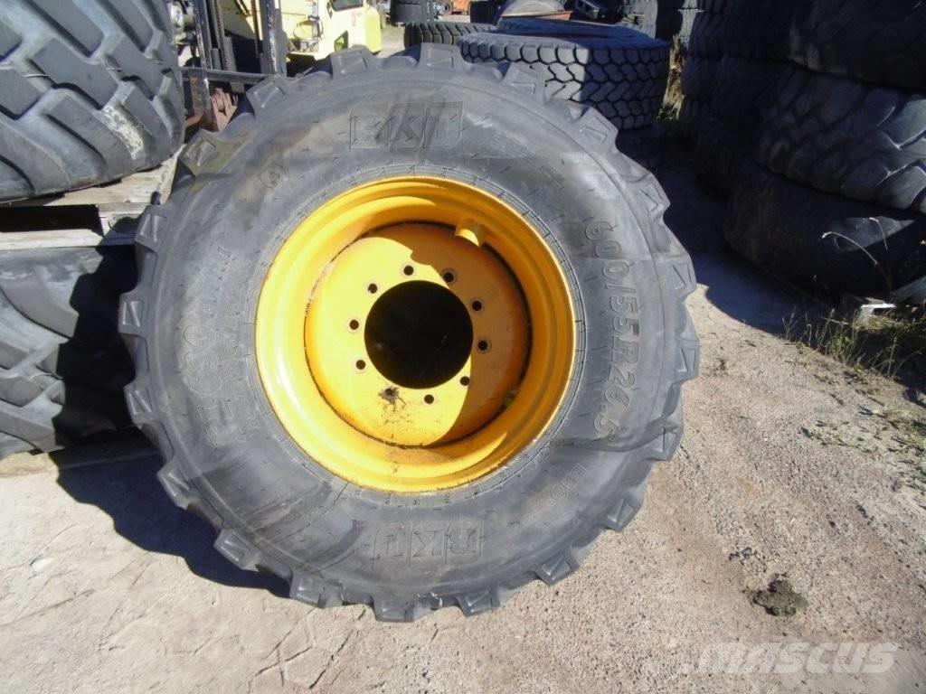  Däck Twin 600/55R Radlader
