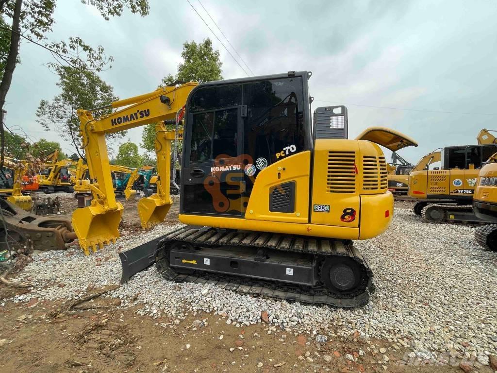 Komatsu PC 70 Midibagger  7t - 12t