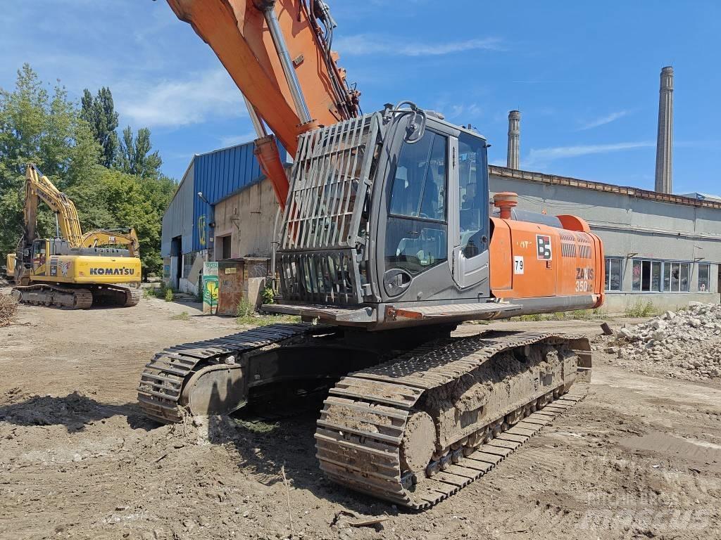 Hitachi ZX 350 Long Reach Bagger