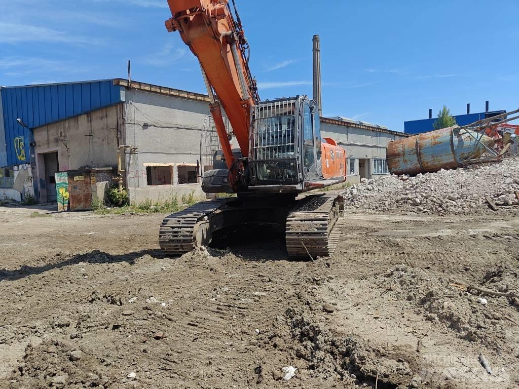 Hitachi ZX 350 Long Reach Bagger