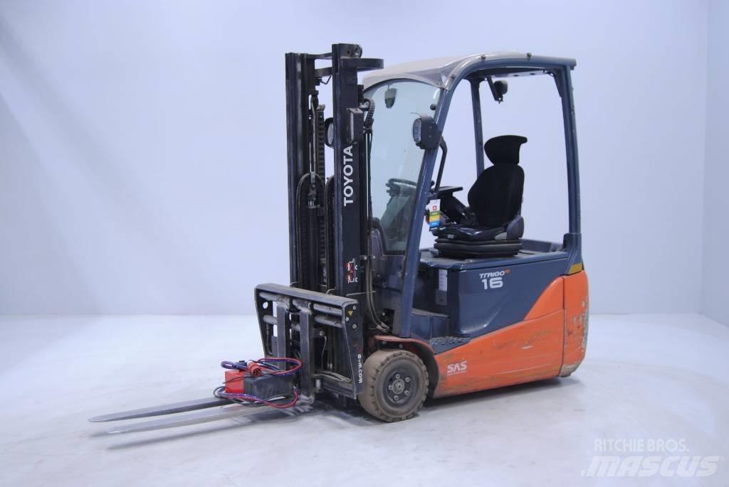 Toyota 8FBE16T Elektrische heftrucks