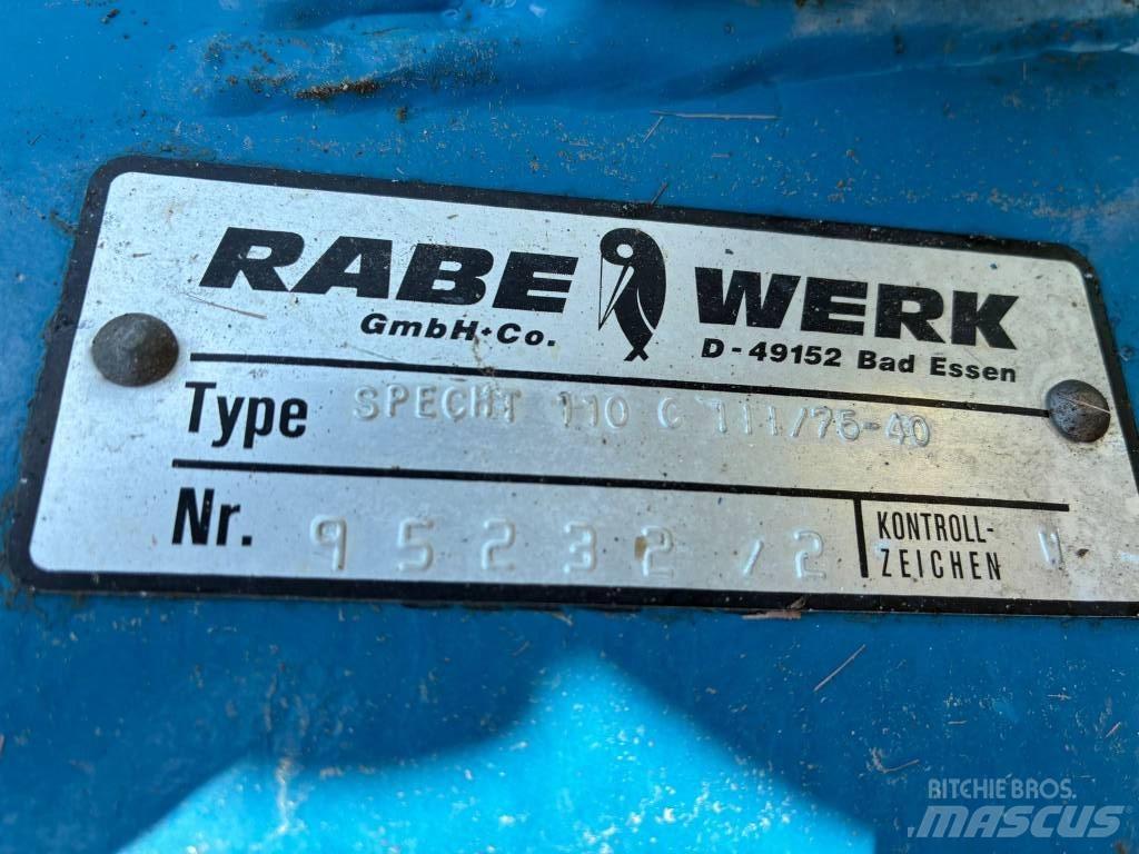 Rabe Specht 110 Wendepflüge