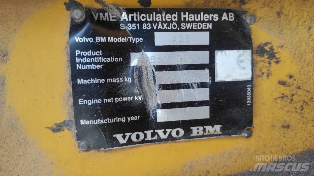 Volvo A 35 Dumper - Knickgelenk