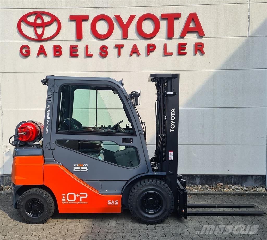 Toyota 02-8FGF25 LPG heftrucks