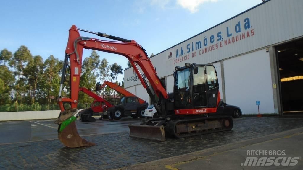 Kubota KX 080-4 Midibagger  7t - 12t