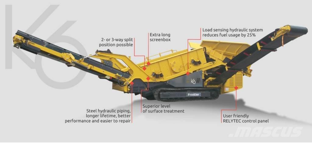Keestrack K6 Sieb- und Brechanlagen