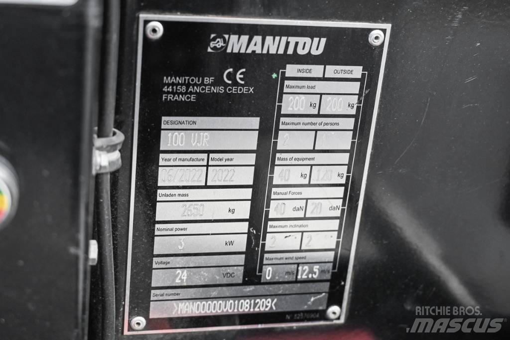 Manitou VJR 100 Gelenkteleskoparbeitsbühnen