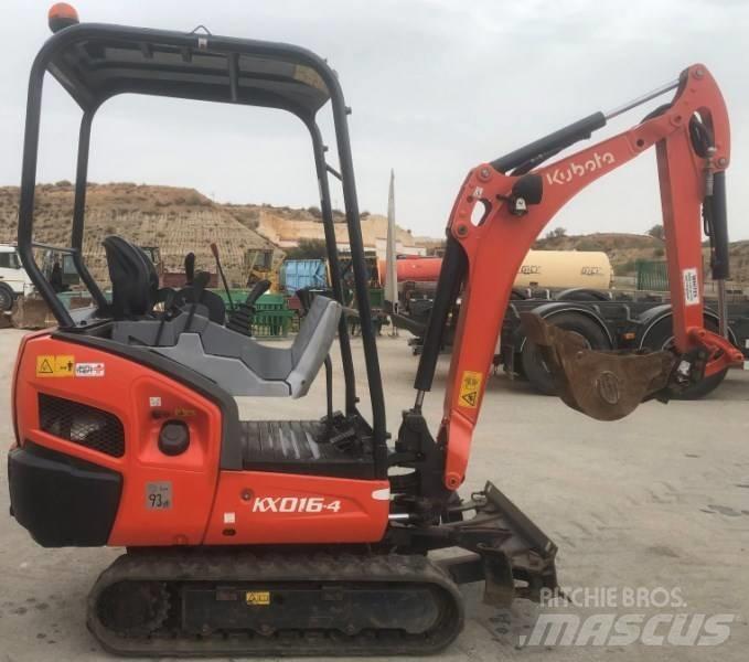 Kubota kx016-4 Minibagger < 7t