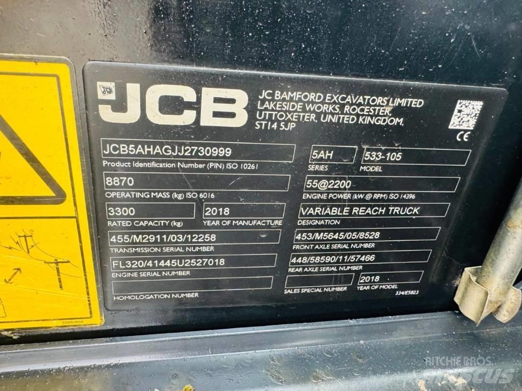 JCB 533-105 Teleskoplader