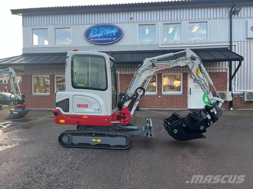 Takeuchi TB 225 Minibagger < 7t