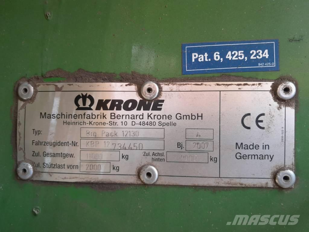 Krone Big Pack 12130 Quaderpressen