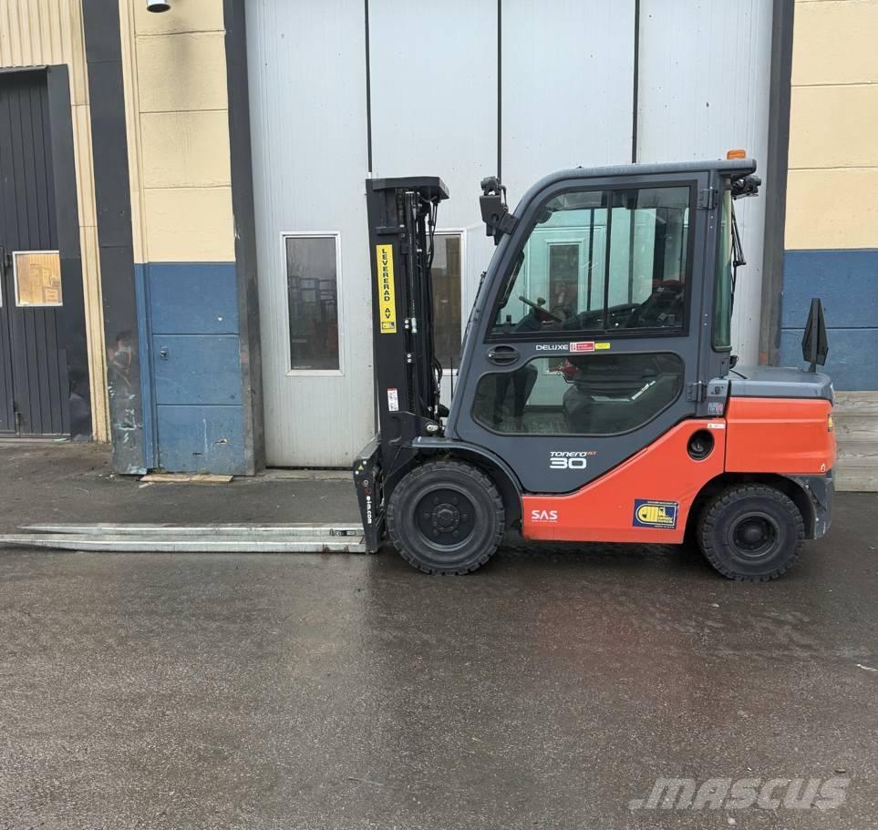 Toyota truck 8FD30F Diesel heftrucks