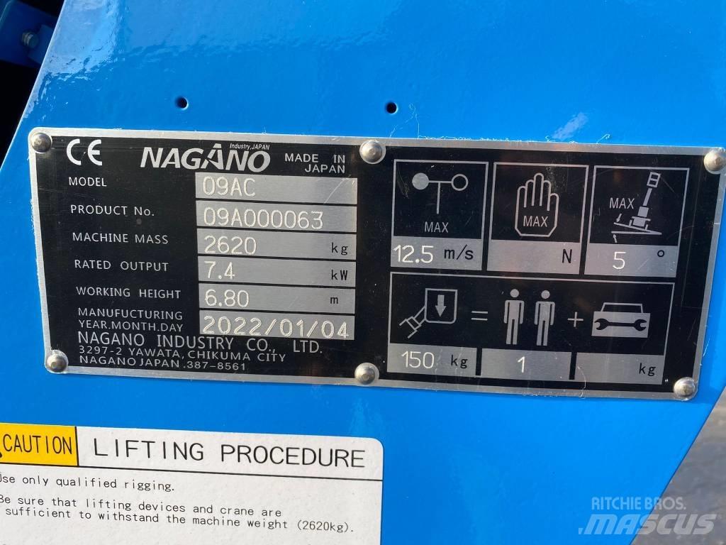 Nagano 09 AC Gelenkteleskoparbeitsbühnen