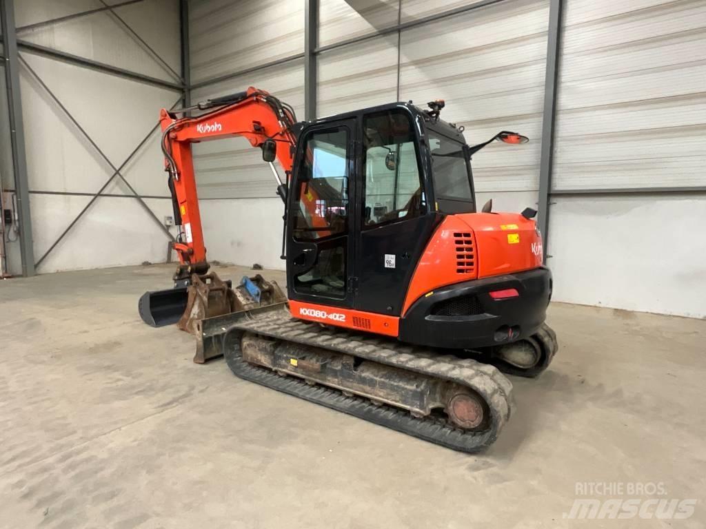 Kubota KX 080-4 A 2 Midibagger  7t - 12t