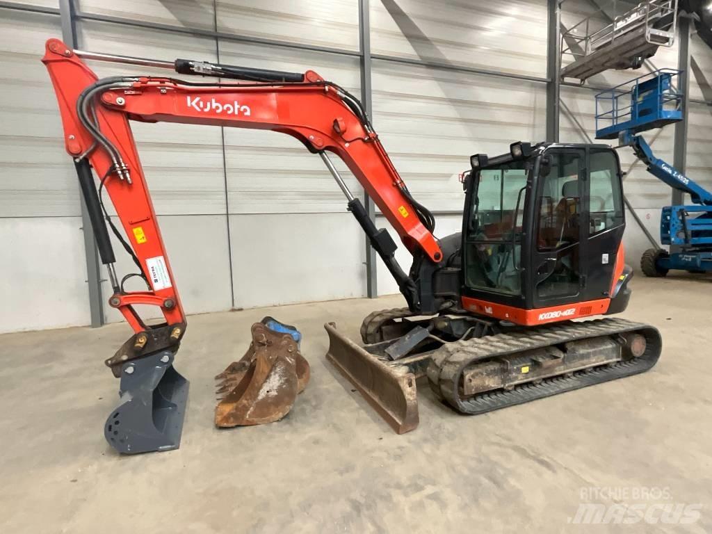 Kubota KX 080-4 A 2 Midibagger  7t - 12t