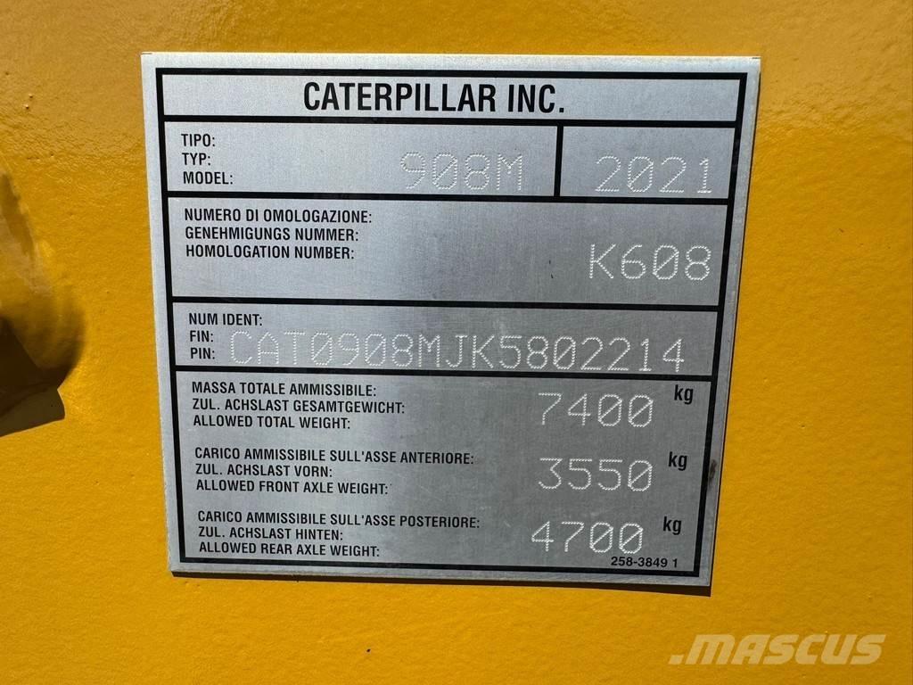 CAT 908M CE + EPA Radlader
