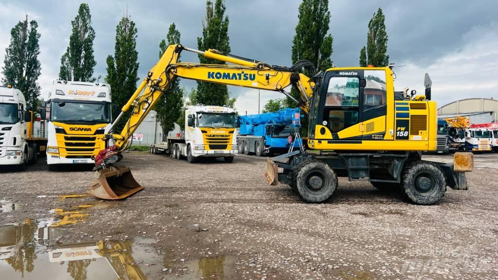 Komatsu PW 158 Mobilbagger