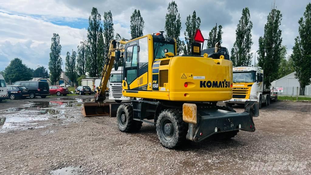 Komatsu PW 158 Mobilbagger
