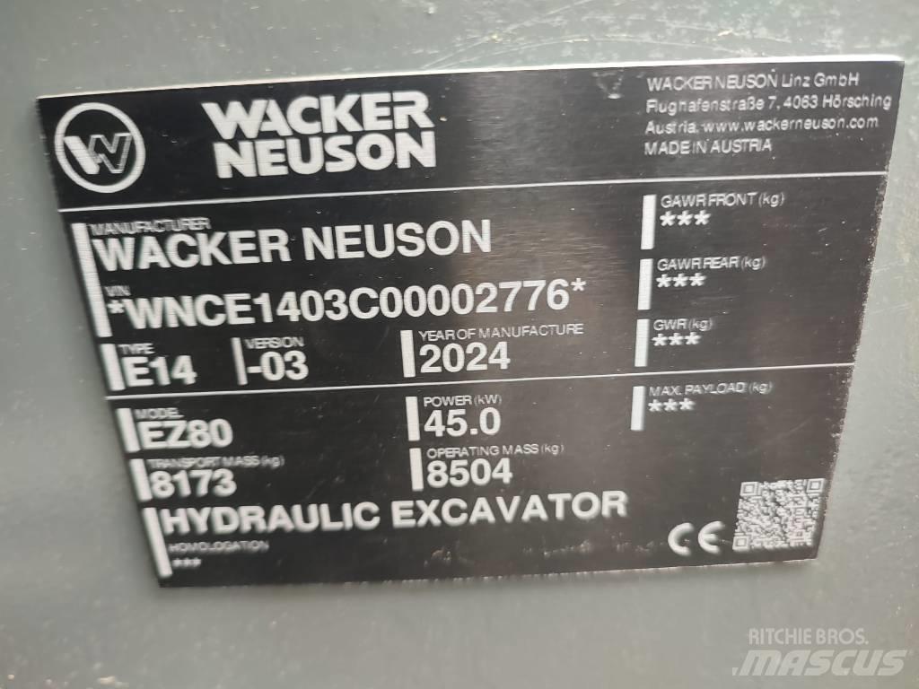 Wacker Neuson EZ 80 Midibagger  7t - 12t