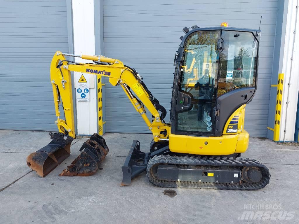 Komatsu PC26MR-5 Minibagger < 7t