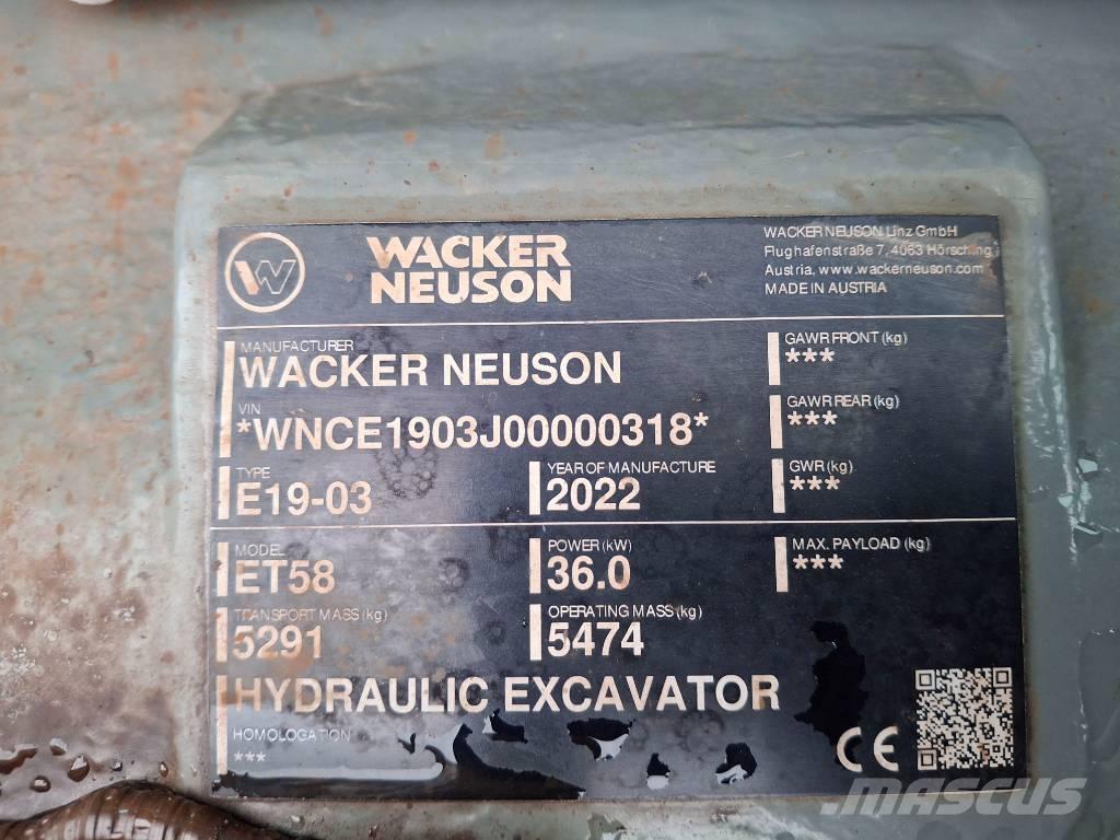 Wacker Neuson ET58 Raupenbagger