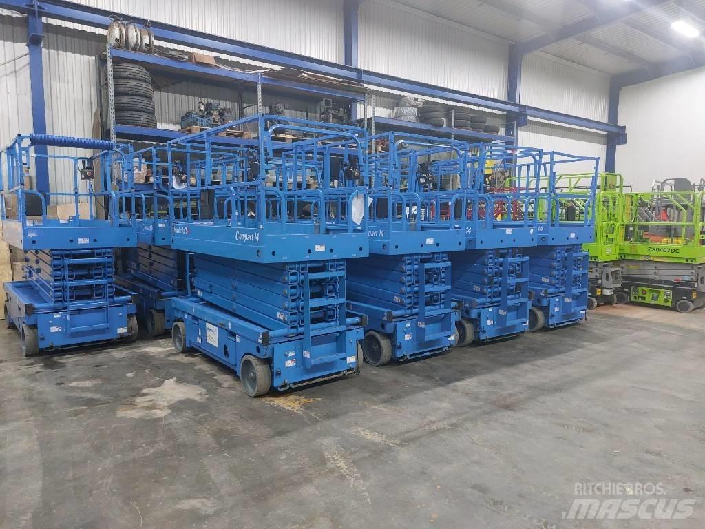 Haulotte Compact 14 Scheren-Arbeitsbühnen