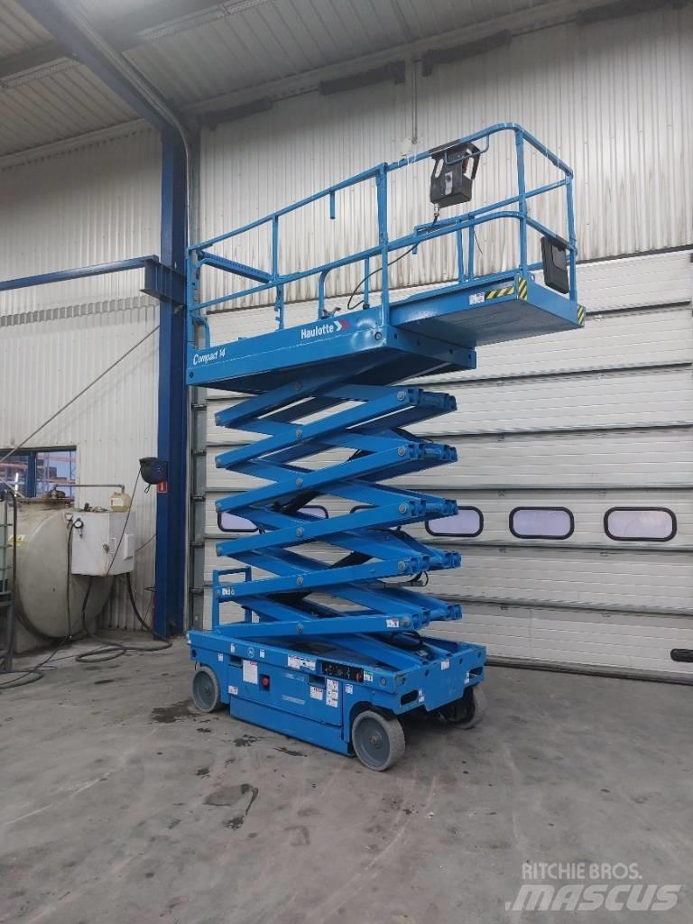 Haulotte Compact 14 Scheren-Arbeitsbühnen