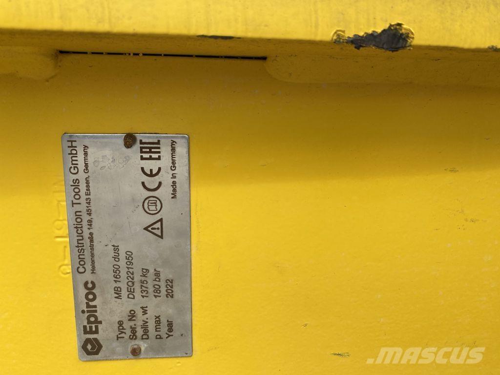 Epiroc MB1650D Hammer / Brecher