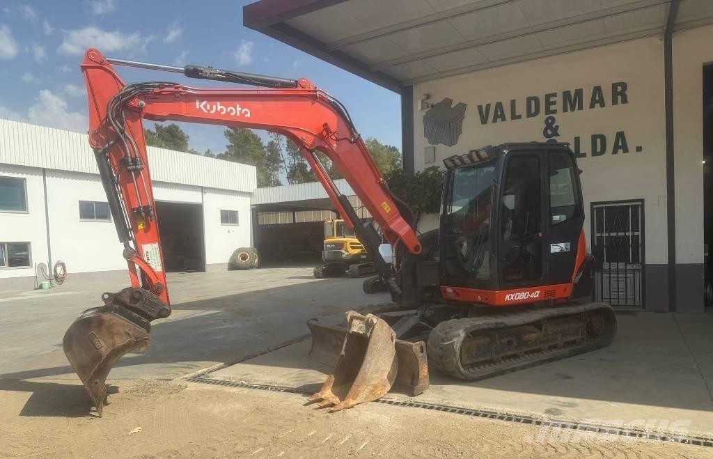Kubota KX 080-4 Midibagger  7t - 12t