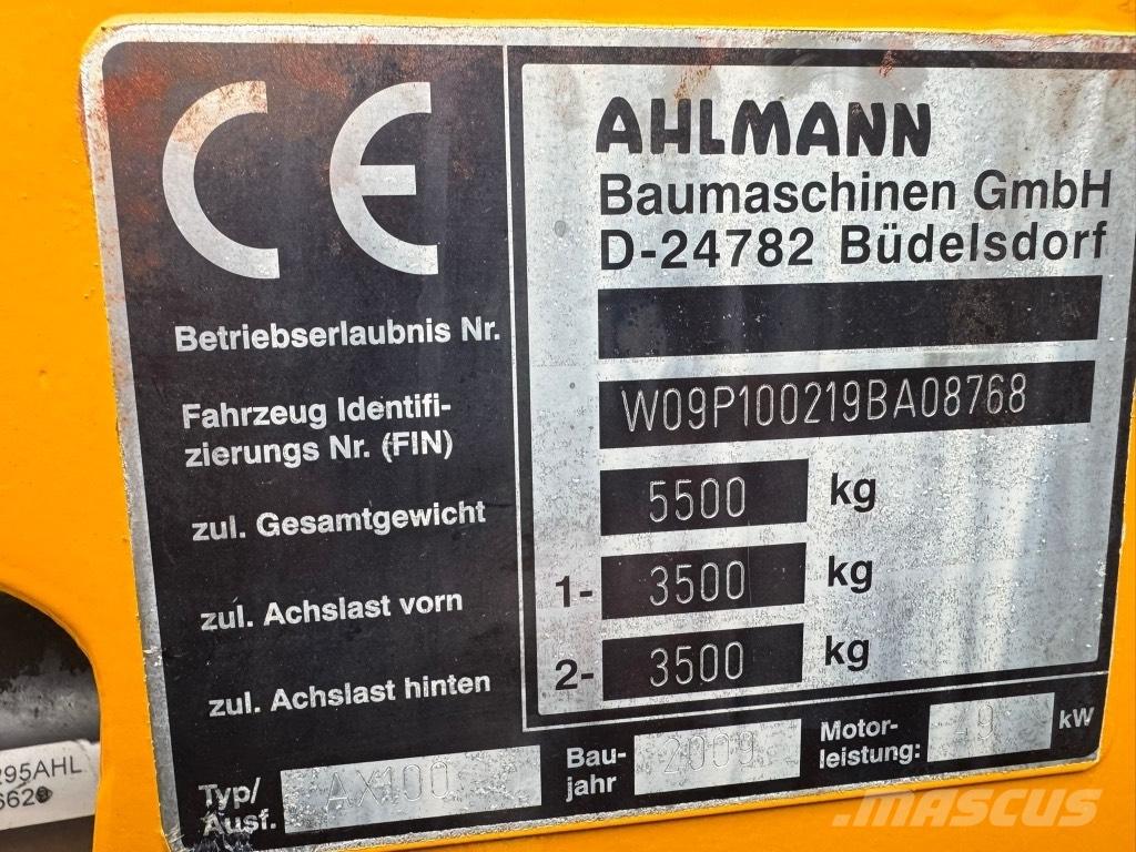 Allman AX 100 Radlader