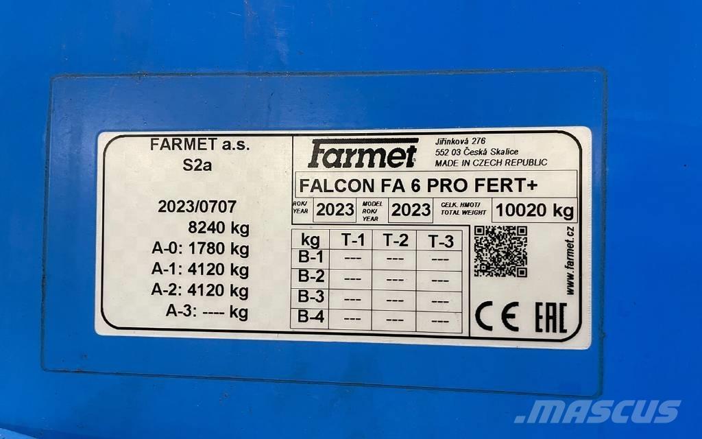 Farmet Falcon 6 Pro Drillmaschinen