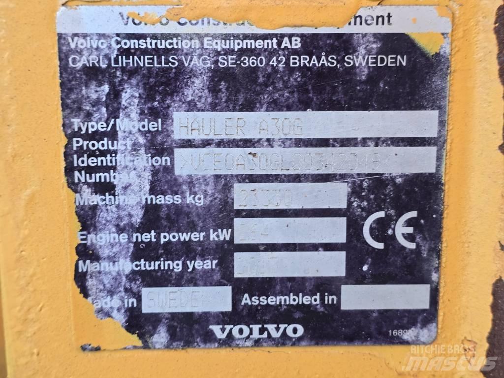 Volvo A30G Dumper - Knickgelenk