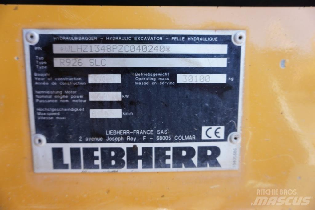 Liebherr R 926 SLC Raupenbagger