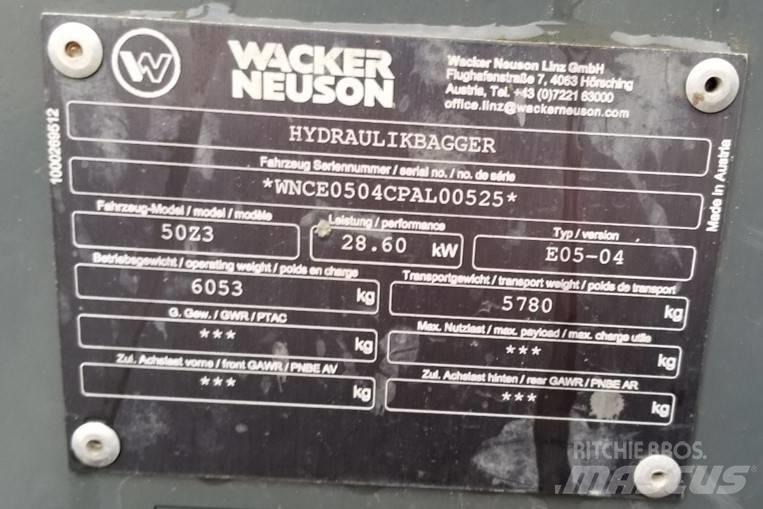 Wacker Neuson 50Z3 Raupenbagger