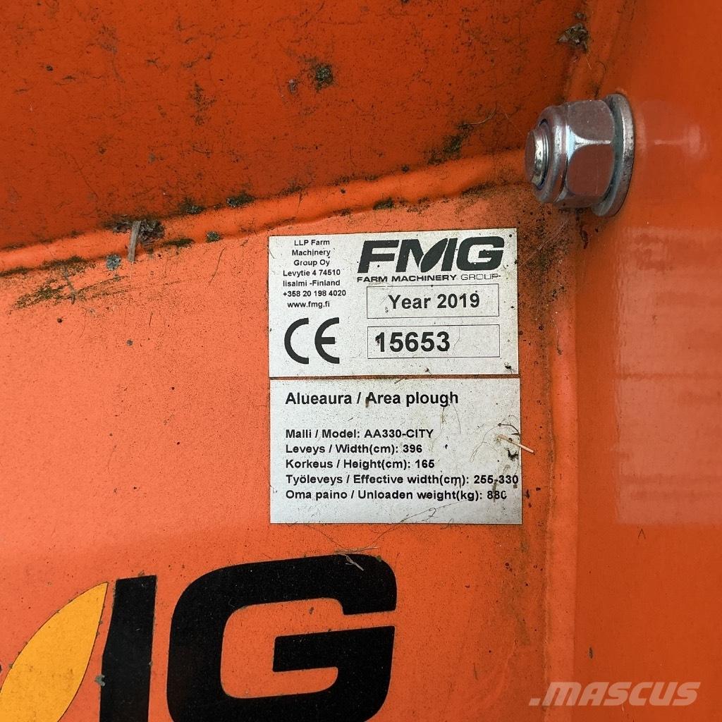FMG AA330-CITY Schneeschilde und -pflüge