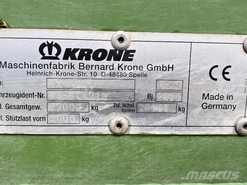 Krone MX 350 GL Ladewagen