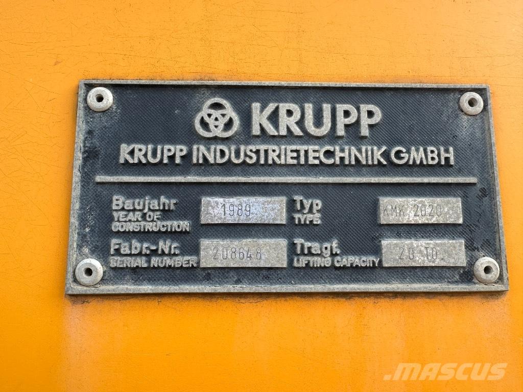 Krupp KMK 2020 Kranen voor alle terreinen