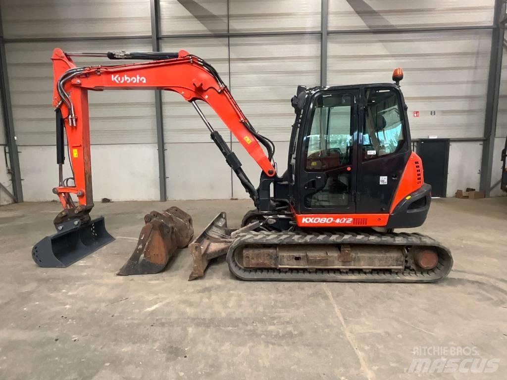 Kubota KX 080-4 A 2 Midibagger  7t - 12t