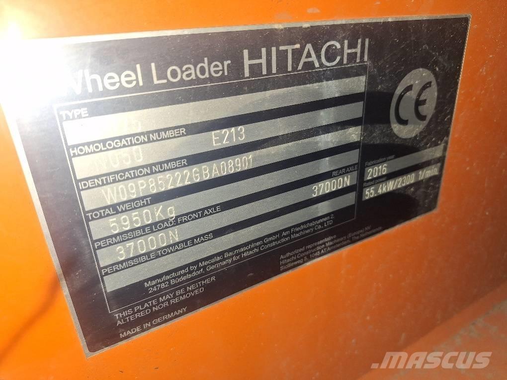 Hitachi ZW75 Radlader