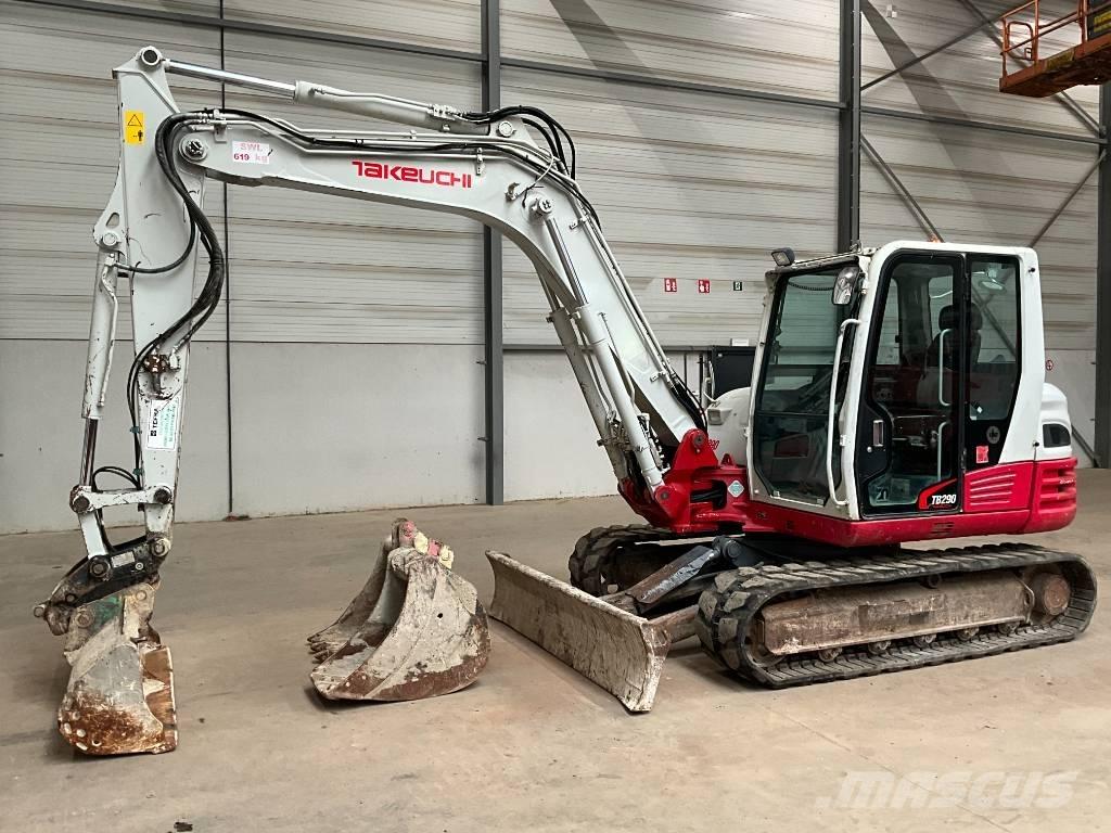 Takeuchi TB 290 Midibagger  7t - 12t