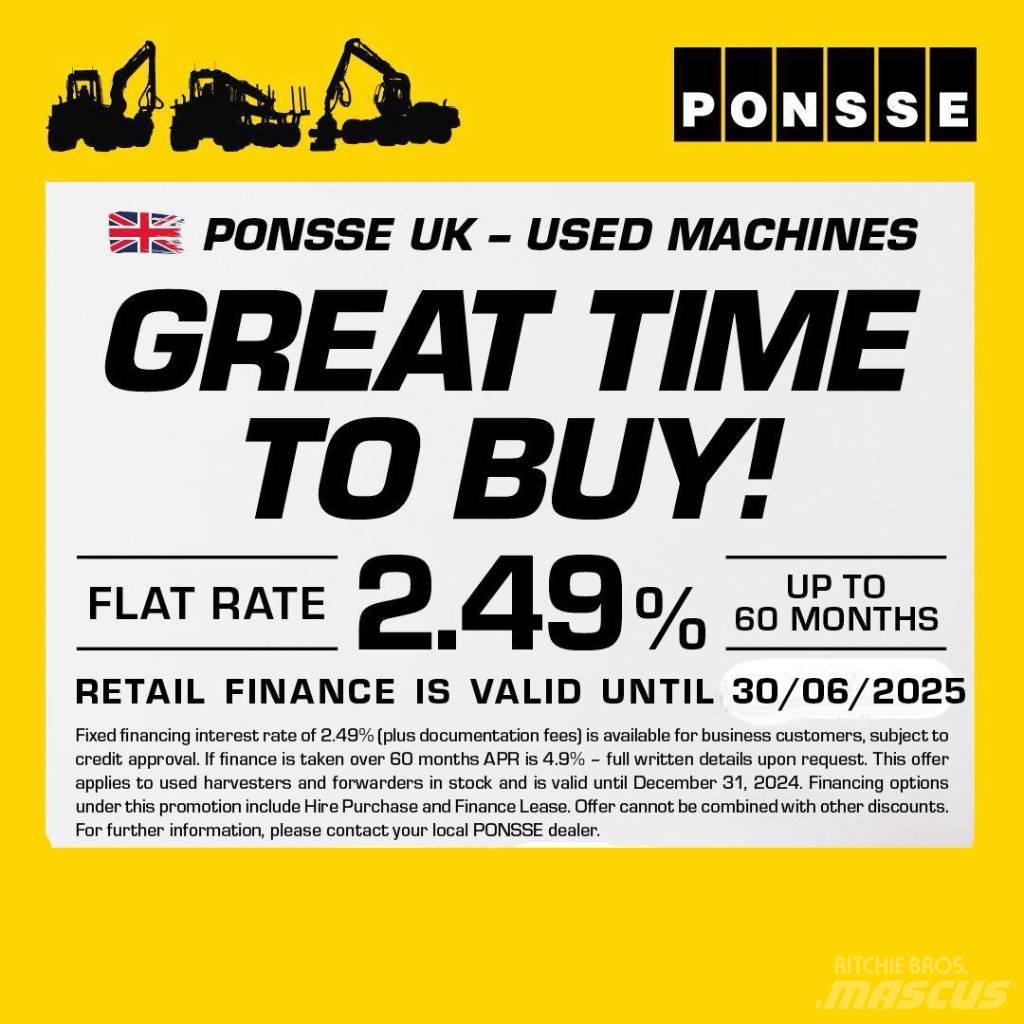 Ponsse Bear 8W Harvester