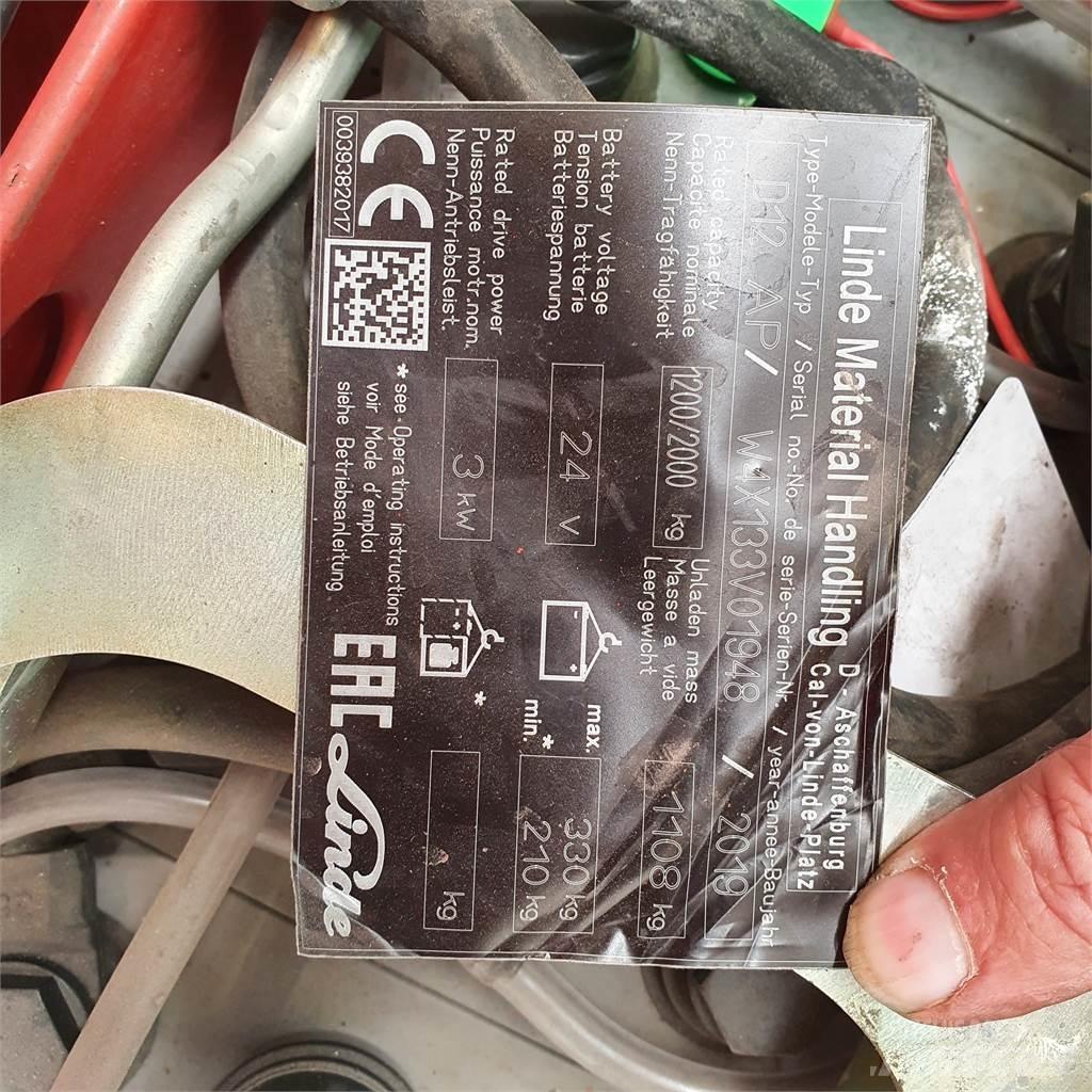 Linde D12AP Deichselstapler