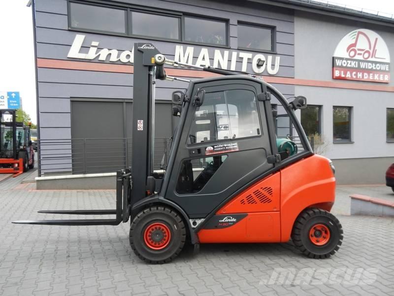 Linde H 30 T-03 LPG heftrucks