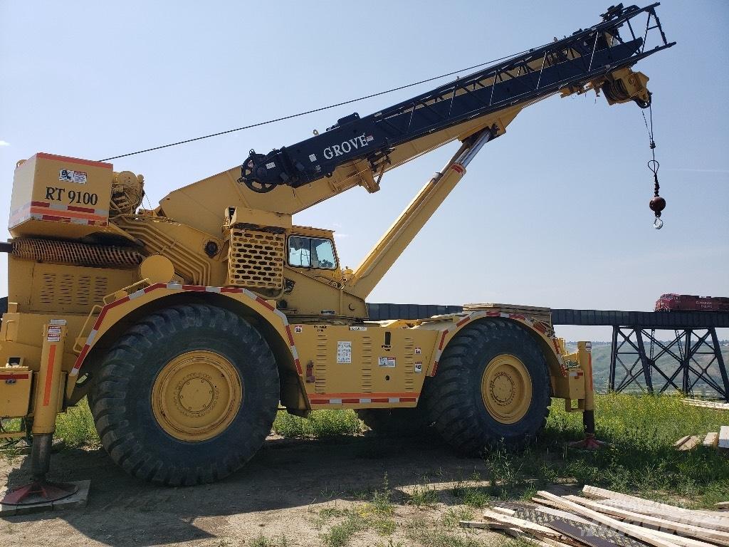 Grove RT 9100 Ruwterrein kranen