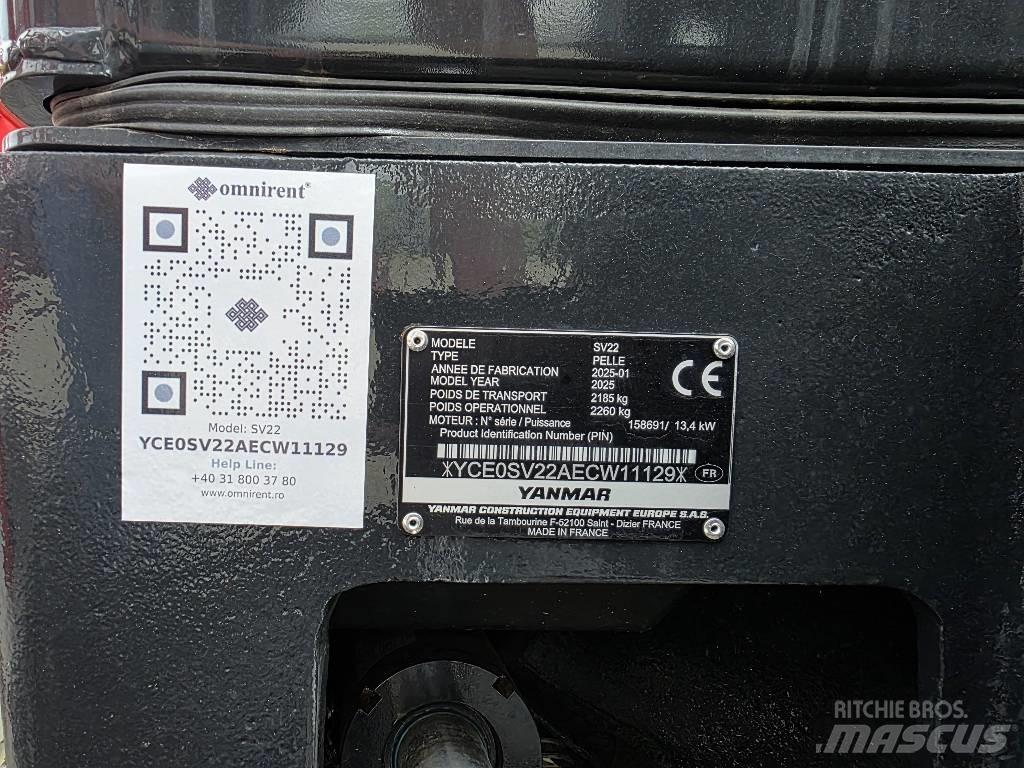 Yanmar SV 22 Minibagger < 7t