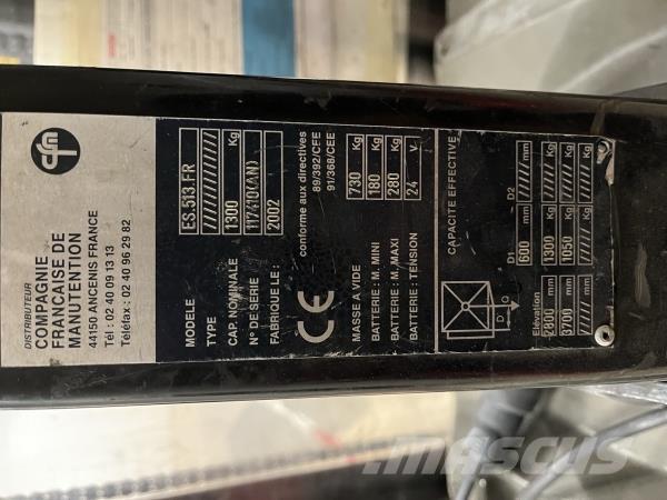 Manitou ES 513 Zelfrijdende stapelaars